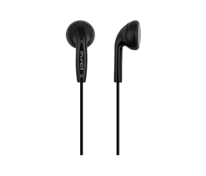 Awei ES11i 3.5mm in-ear Super Bass Stereo Ear Phone - Black - Zoom Image 3