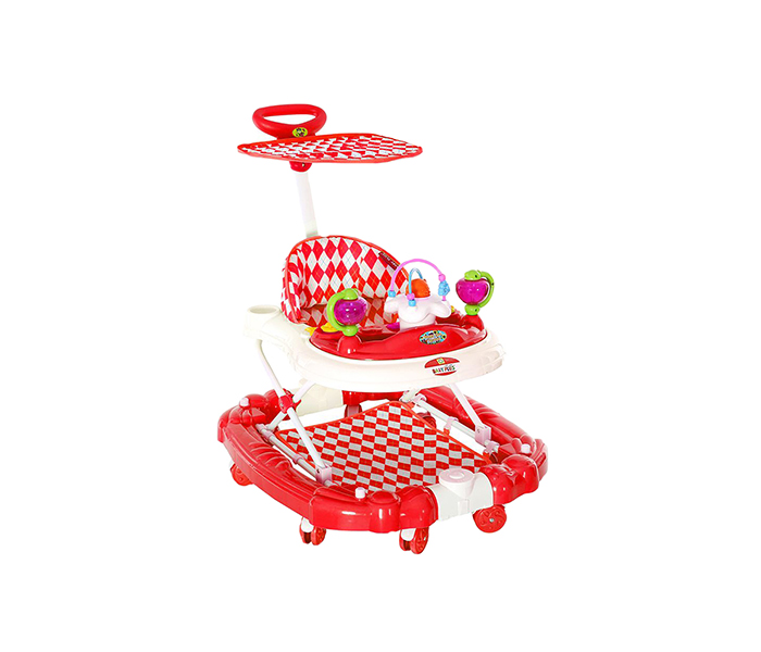 Baby Plus BP8313 Baby Walker Cum Rocker - Red - Zoom Image 4