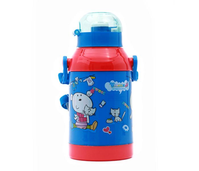 Royalford RF6427 500 ml Plastic Water Bottle -  Red & Blue - Zoom Image 1