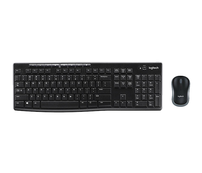 Logitech 920-004519 MK270 Wireless Keyboard & Mouse Combo - Arabic, Black - Zoom Image 8