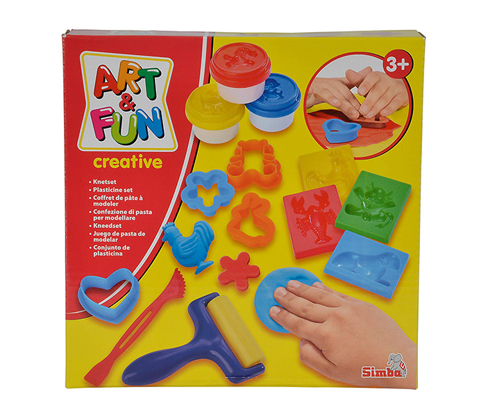 Simba 106329436 Art & Fun Soft-Dough Set - Zoom Image 1