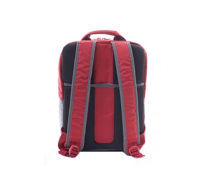 American Tourister GAT104LUG01744 Brixton Laptop Backpack Red and Grey - Zoom Image 2