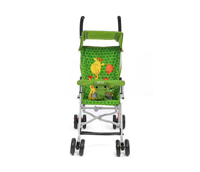 Baby Plus BP7866 Baby Stroller Buggy with Sunshade Canopy - Animal Green - Zoom Image 3