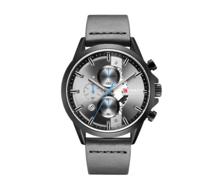 Curren 8325 Neutral Waterproof Watch For Men Grey - Zoom Image