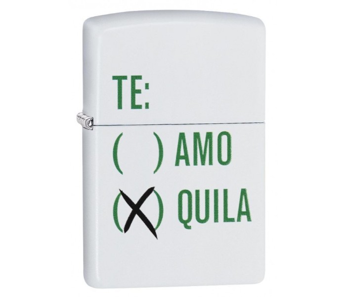 Zippo 29617 214 Tequila Design Lighter White - Zoom Image 2