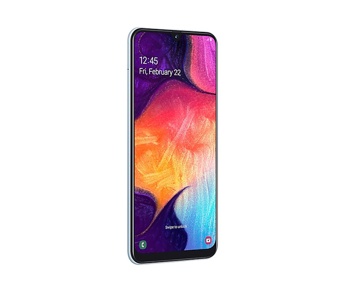 Samsung Galaxy A50 4GB RAM 128GB Dual Sim 4G Smartphone - White - Zoom Image 1