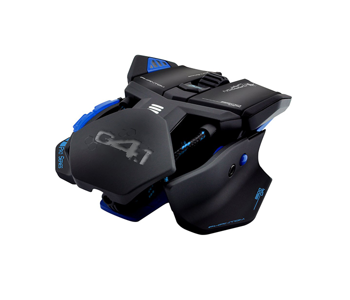 Dragon War G4 Phantom 9500 DPI Laser Gaming Mouse with Macro - Blue - Zoom Image 4