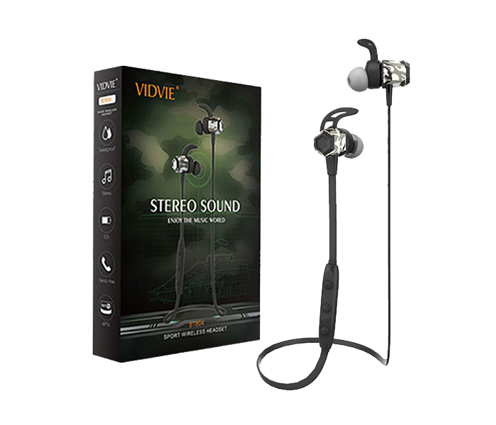 Vidvie BT-804 Wireless Sport Bluetooth Headset - Camouflage - Zoom Image 2