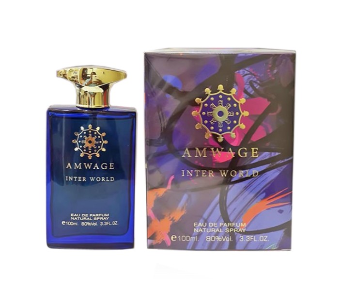 La Parfum 100ml Galleria Amwage Inter World Mens Eau De Parfum Spray - Zoom Image