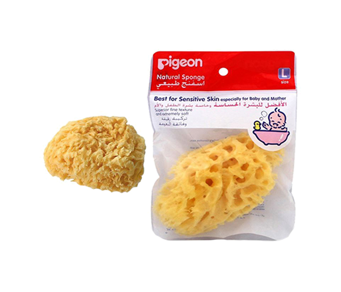 Pigeon N11583523A Large Natural Sponge for Body - Yellow - Zoom Image 2