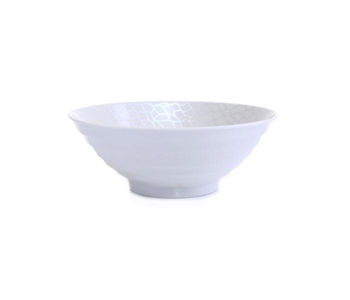 Royalford RF4492 9-inch Melamine Ware Bowl - White Pearl - Zoom Image 2