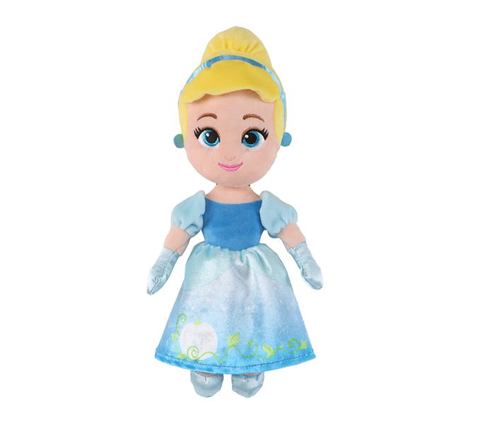 Disney Plush PDP1700816 10-inch Cute Princess Cinderella Soft Toy - Blue - Zoom Image