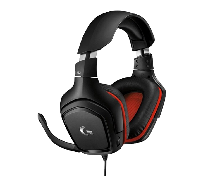 Logitech 981-000757 G332 Gaming Wired Leatherette Headset - Black - Zoom Image 1