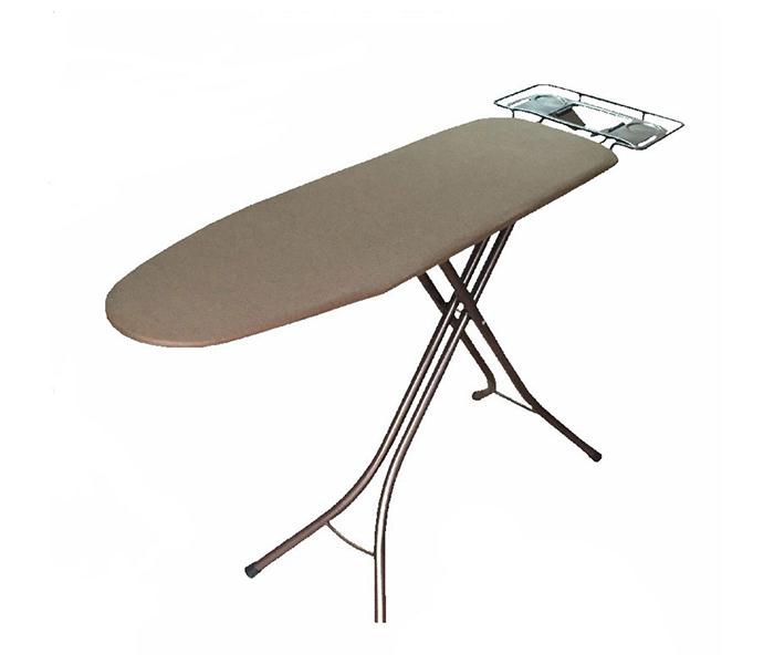 Royalford RF7387 122 x 38 cm Mesh Top Ironing Board - Brown - Zoom Image