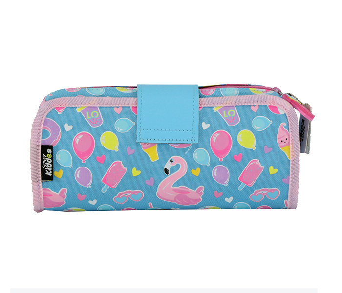 Smily Kiddos SK11003035 Fancy Strap Pencil Case - Light Blue - Zoom Image 2