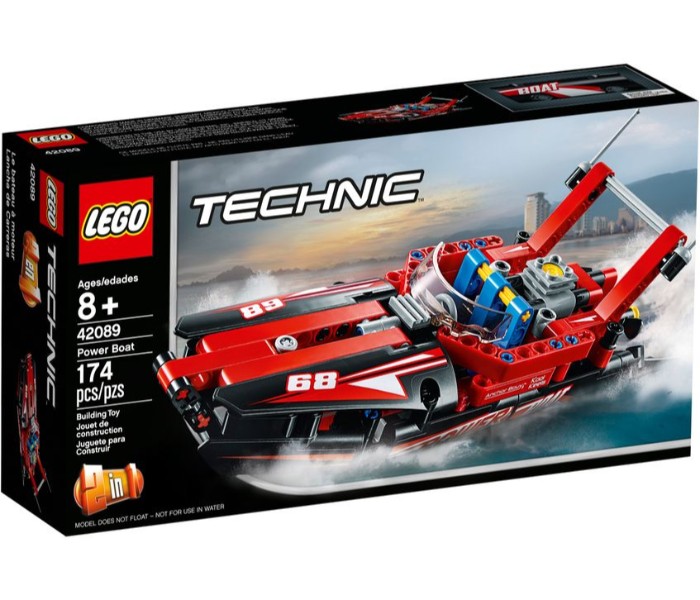 Lego Technic 42089 Power Boat Multicolor - Zoom Image 1