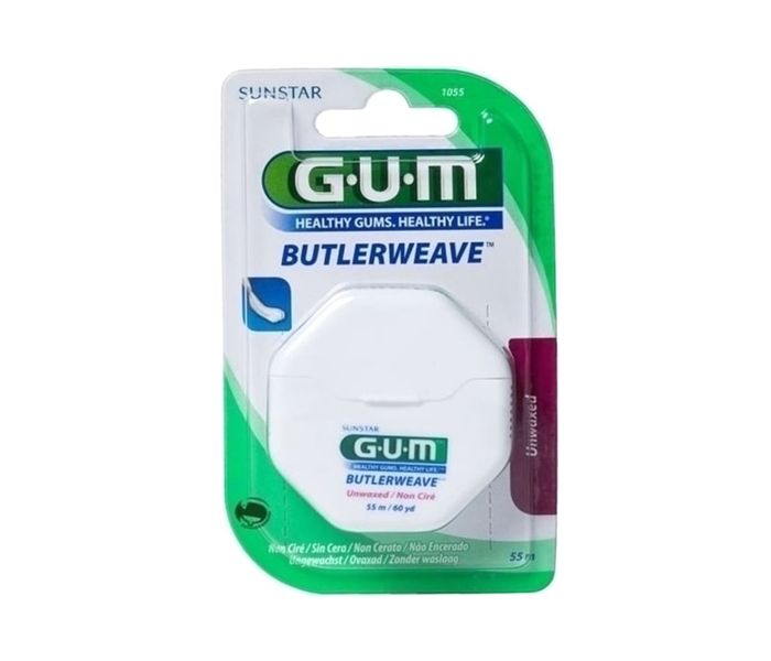 Gum N13985086A Butlerweave Dental Floss - Multicolor, 55 Meter - Zoom Image