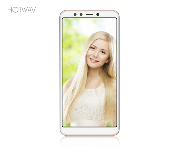 Hotwav M5i 4G Dual Sim with 5.7 Inch Screen, 4GB RAM, 64GB - Gold Smartphone - Zoom Image 2