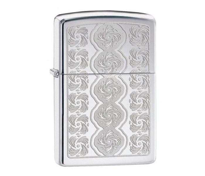 Zippo 28657 250 Swirled Circles Lighter Silver - Zoom Image