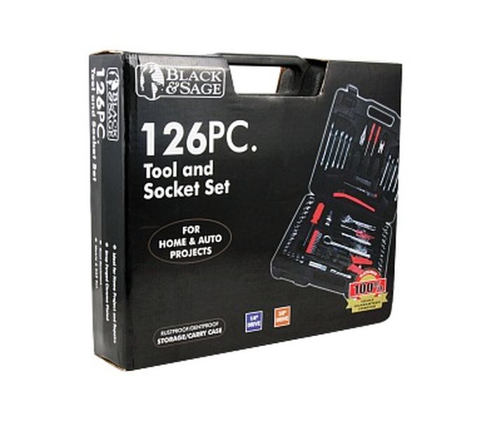 Black & Sage Car & Truck Tools & Socket Set - 126 Pieces - Zoom Image 2