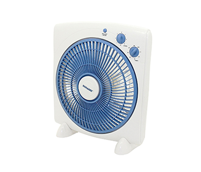 Sonashi SBF-7031 12-inch Box Fan - White & Blue - Zoom Image 3