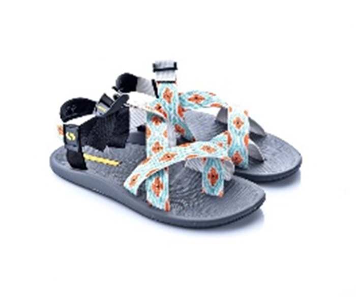 Puca SP17M00341 EU45 Spot Sandals for Men, Blue & Orange - Zoom Image