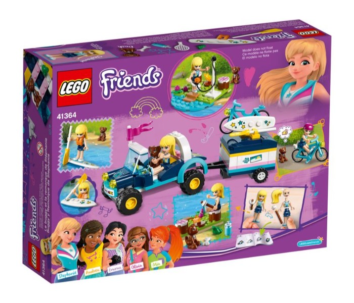 Lego Friends 41364 Stephanie's Buggy and  Trailer Multicolor - Zoom Image 3