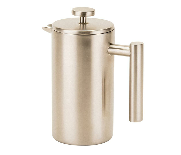 Royalford RFU9016 1000ML Double Wall Stainless Steel Coffee Press - Silver - Zoom Image 3