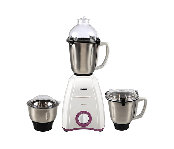 Havells Momenta 750 Watts Mixer Grinder with 3 Steel Jar - Zoom Image