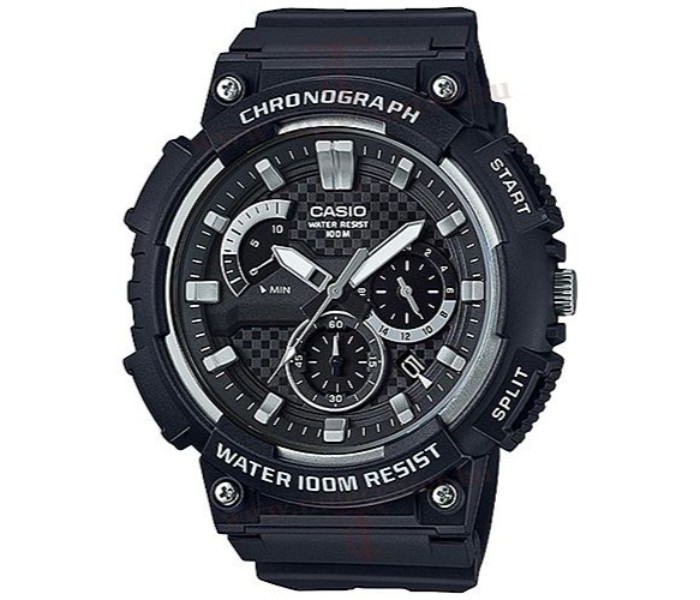 Casio MCW-200H-1ADF Mens Analog Watch Black - Zoom Image