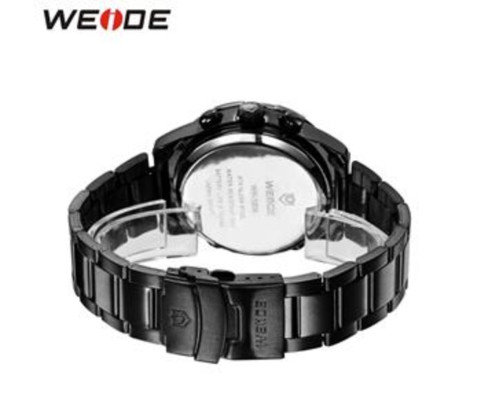 Weide WH 1009MB Mens Analog Watch Black and Red - Zoom Image 3