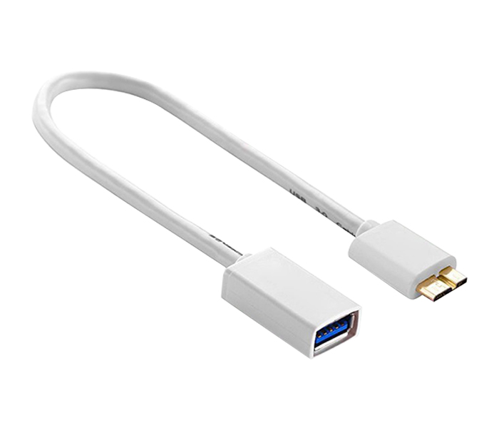 Trands TR-OT125 Micro USB 3.0 OTG Cable - White - Zoom Image 3