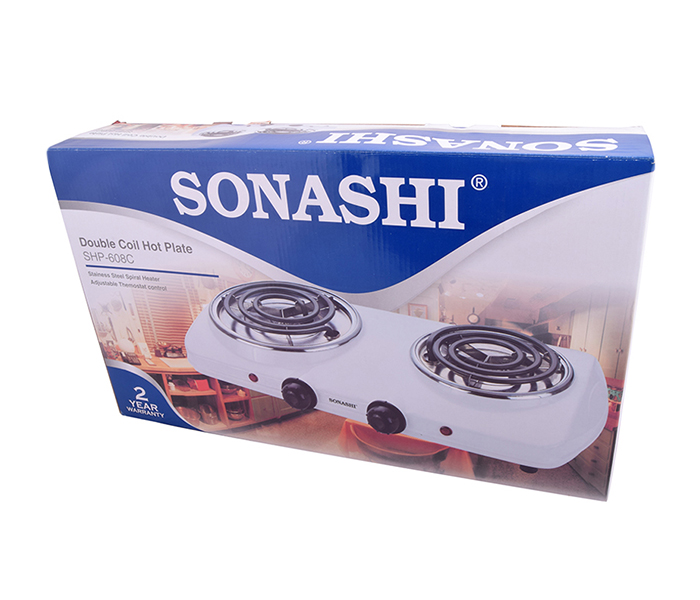 Sonashi SHP-608C Double Coil Hot Plate - Zoom Image 2