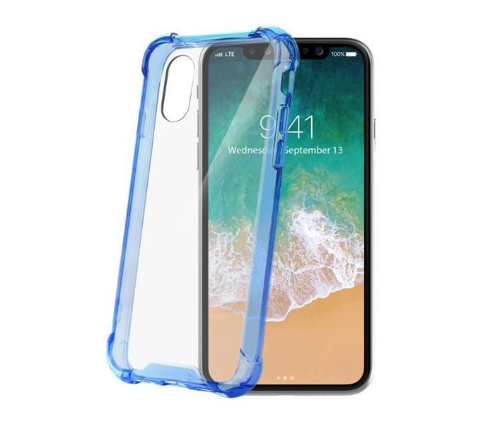 Celly 900LB Armor Mobile Cover for Apple iPhone X - Blue - Zoom Image 3