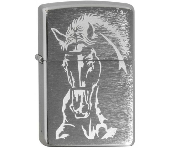 Zippo 29456 200 Horse Lighter Grey and White - Zoom Image 2