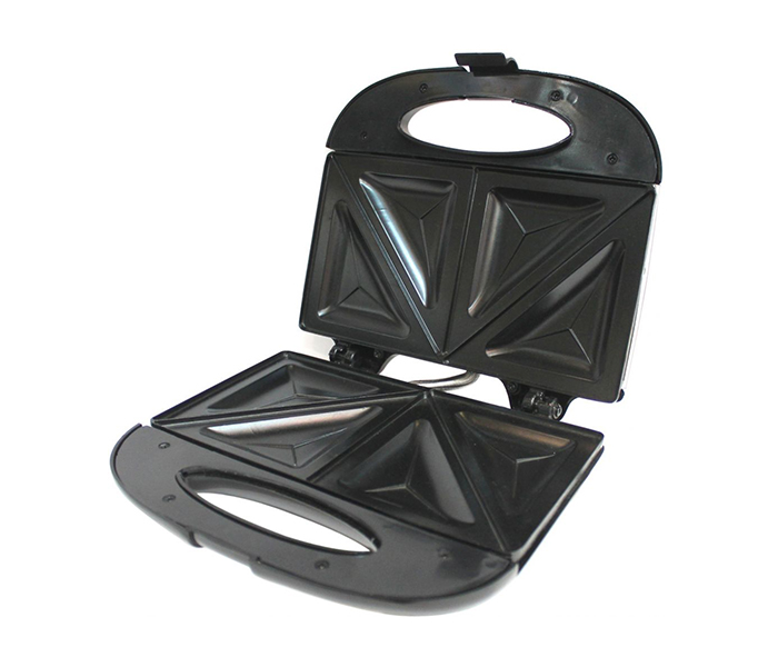 BM Satellite BM-7098 2 Slice Sandwich Maker - Black & Silver - Zoom Image 2