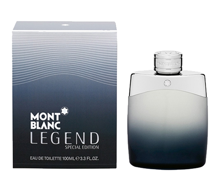 Mont Blanc Legend Special Edition Eau De Toilette for Men - 100ml, Black - Zoom Image