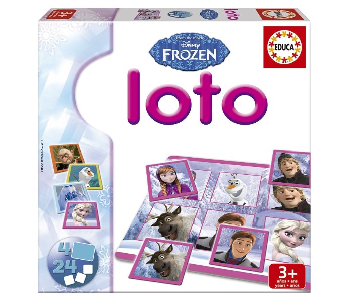 Educa 16254 Loto Frozen Multi Color - Zoom Image