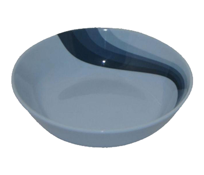 Royalford RF8066 6-inch Melamine Ware Super Rays Serving Bowl - Blue - Zoom Image