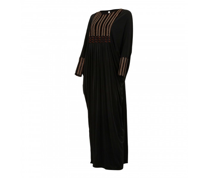 Abaya ABY40L Size L for Women Black - Zoom Image 1