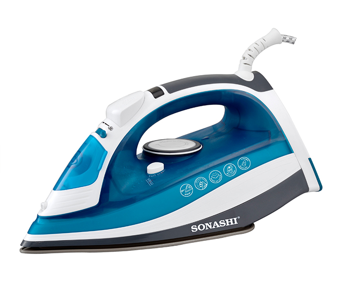 Sonashi SI-5075C 2400W Steam Iron with Ceramic Soleplate - Dark Blue - Zoom Image 4