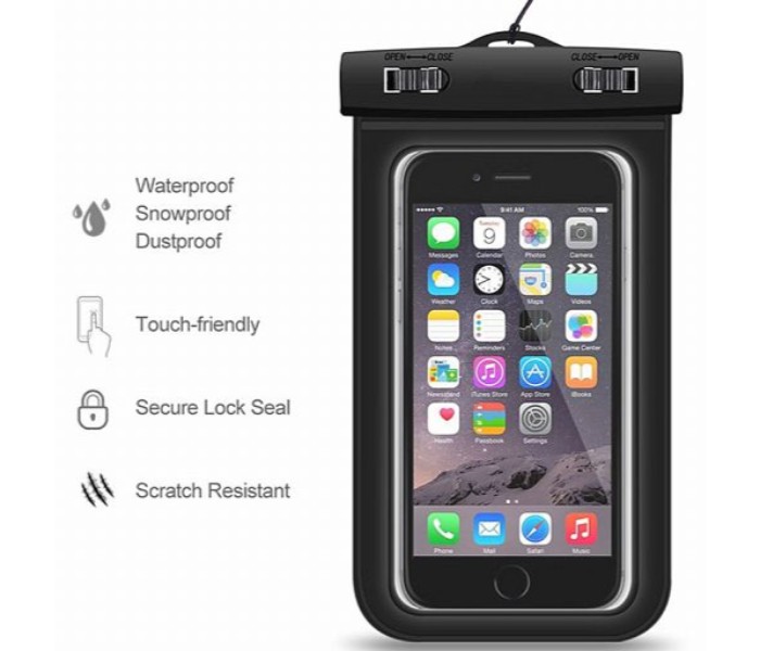 Universal Waterproof Underwater Mobile Pouch Dry Bag For Smartphones Under 5.5 Inches Multicolor - Zoom Image 2