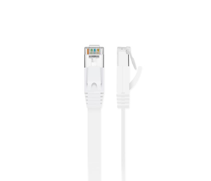 Promate Linkmate-L2L High Speed CAT 6 Ethernet LAN Cable, White - Zoom Image 6