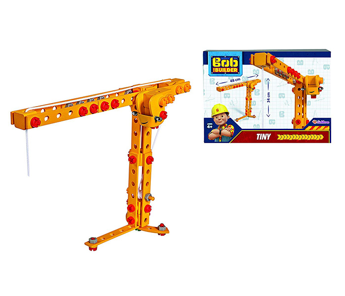 Simba 9325100 Bob the Builder Constructor Tiny Crane - Yellow - Zoom Image 4