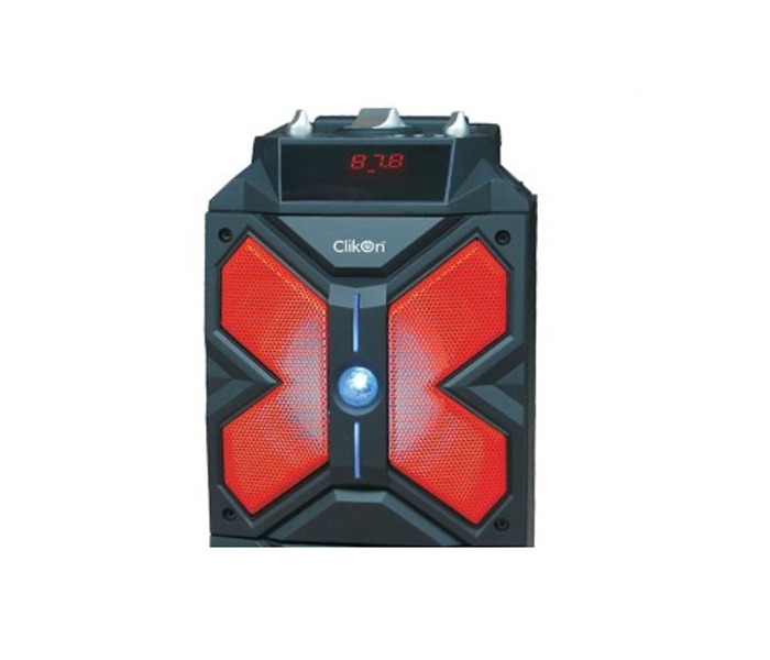 Clikon CK817 2.0 Channel Rechargeable Speaker with USB, SD, FM & Bluetooth - Zoom Image 1