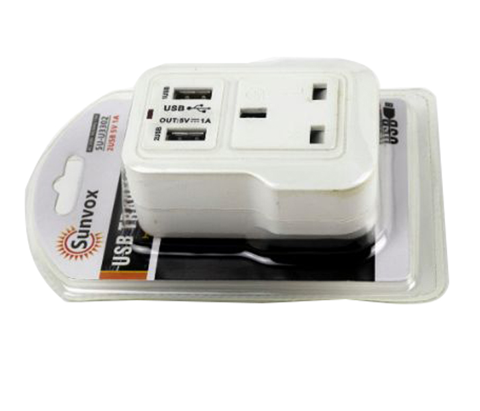 Sunvox USB Travel Adaptor White - Zoom Image 2