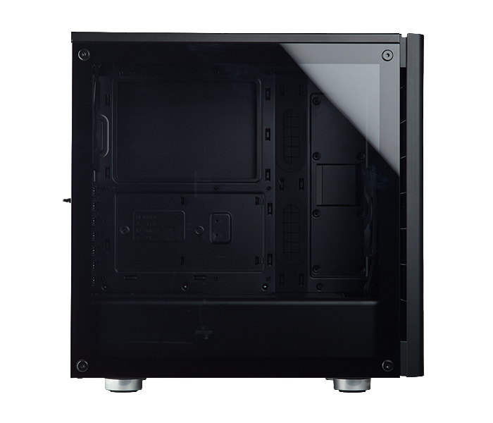 Corsair CC-9011132-WW Carbide Series 275R Tempered Glass Mid-Tower Gaming Case - Black - Zoom Image 2