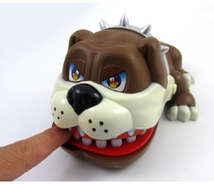  Luck Bull Dog Dentist Game DDG11 Brown - Zoom Image 1