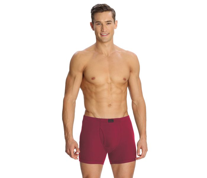 Jockey 8008-0210 Mordern Classic Trunk, Red Wine/XL - 2 Pieces Pack - Zoom Image