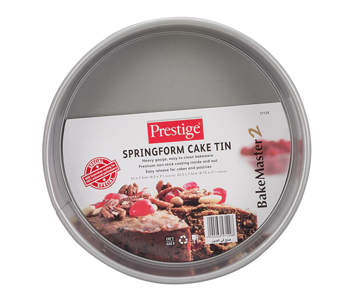 Prestige PR57129 23CM Bakeware Carbon Steel Springform Cake Tin - Zoom Image 2